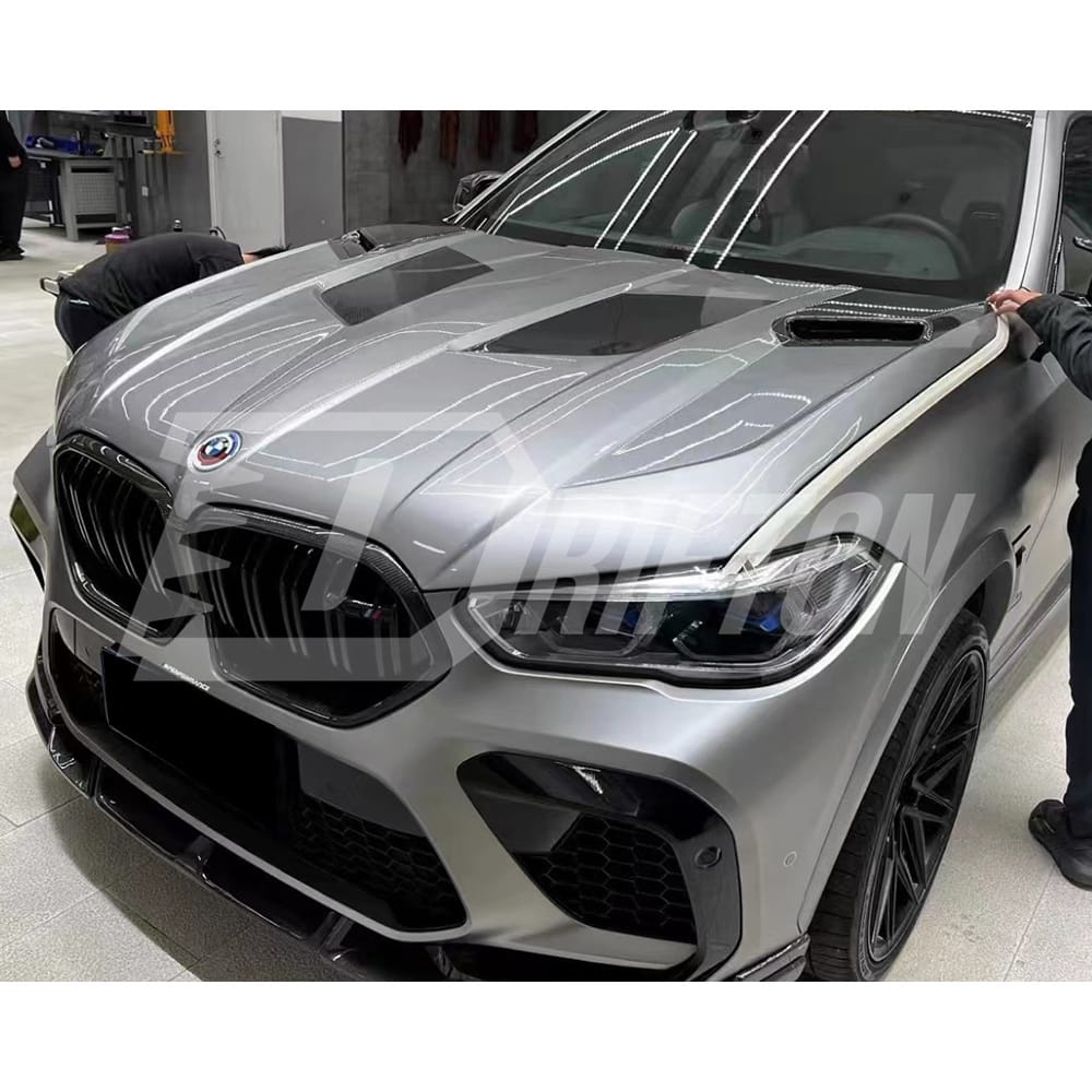 LD Style Carbon Fiber Hood For BMW F95 X5M 2019-2023