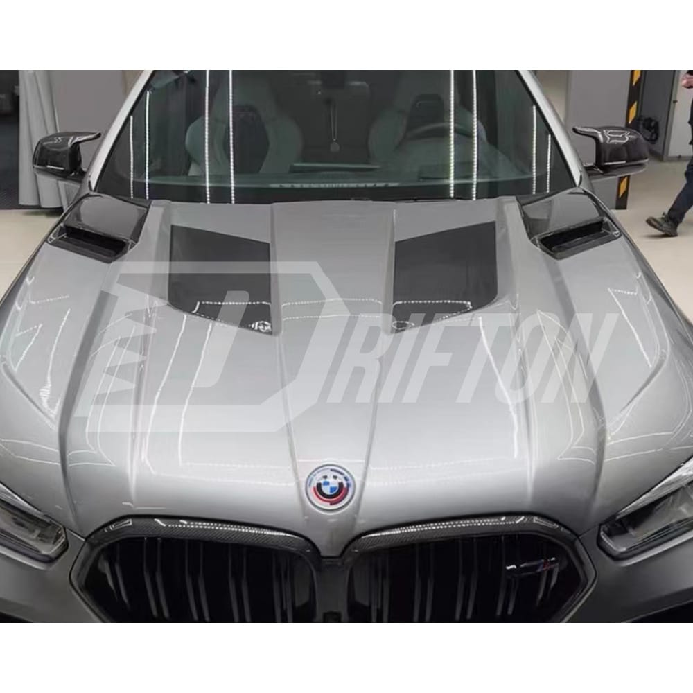 LD Style Carbon Fiber Hood For BMW F95 X5M 2019-2023
