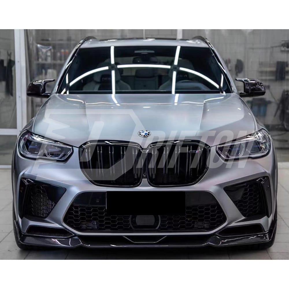 RNG Style Carbon Fiber Front Lip For BMW F95 X5M 2019-2023