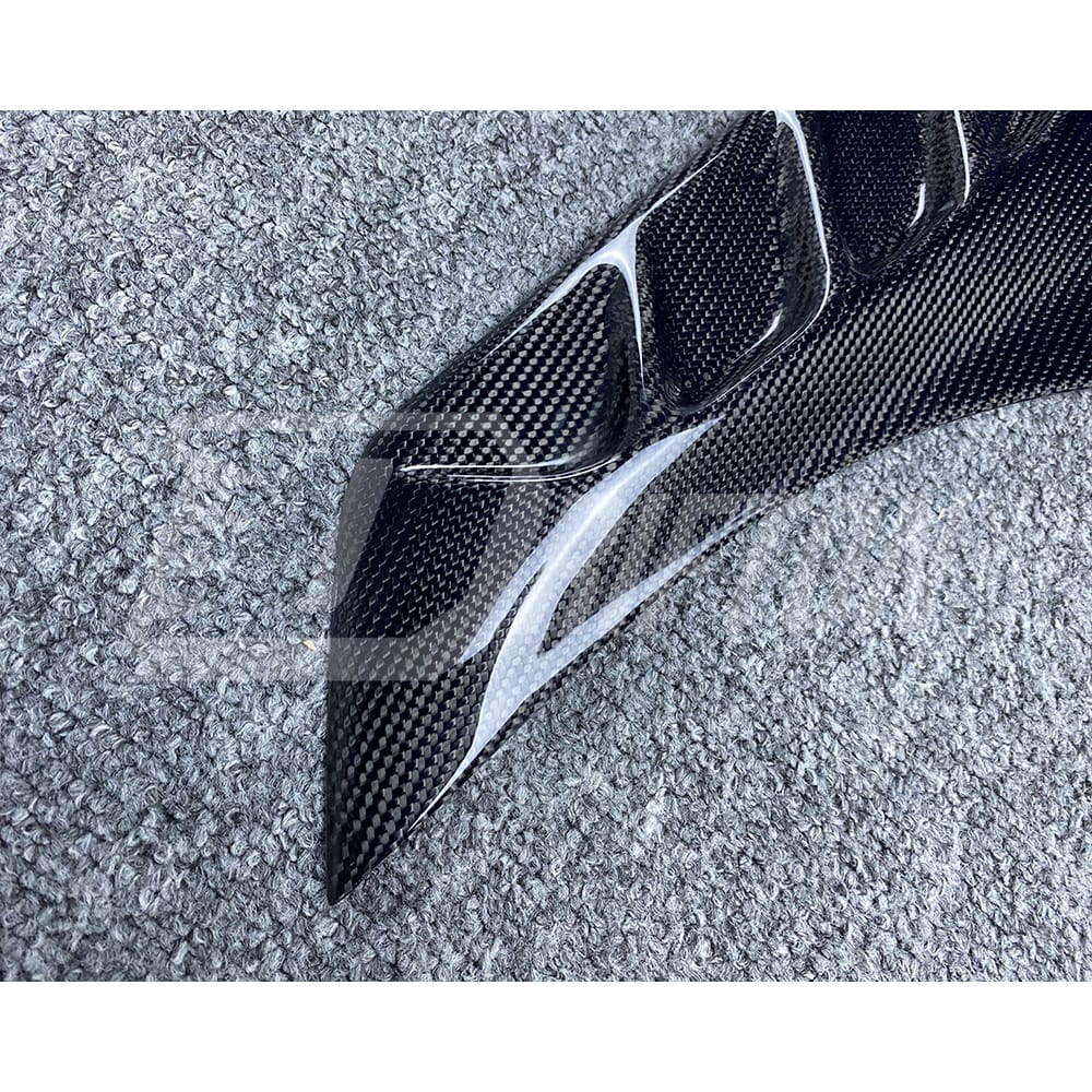 LD Style Carbon Fiber Fender Vent Cover Trim For BMW X6 G06 2019-2023