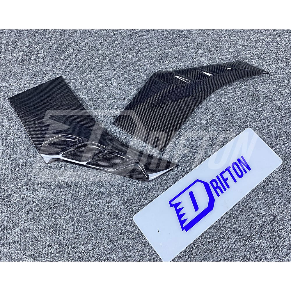 LD Style Carbon Fiber Fender Vent Cover Trim For BMW X6 G06 2019-2023