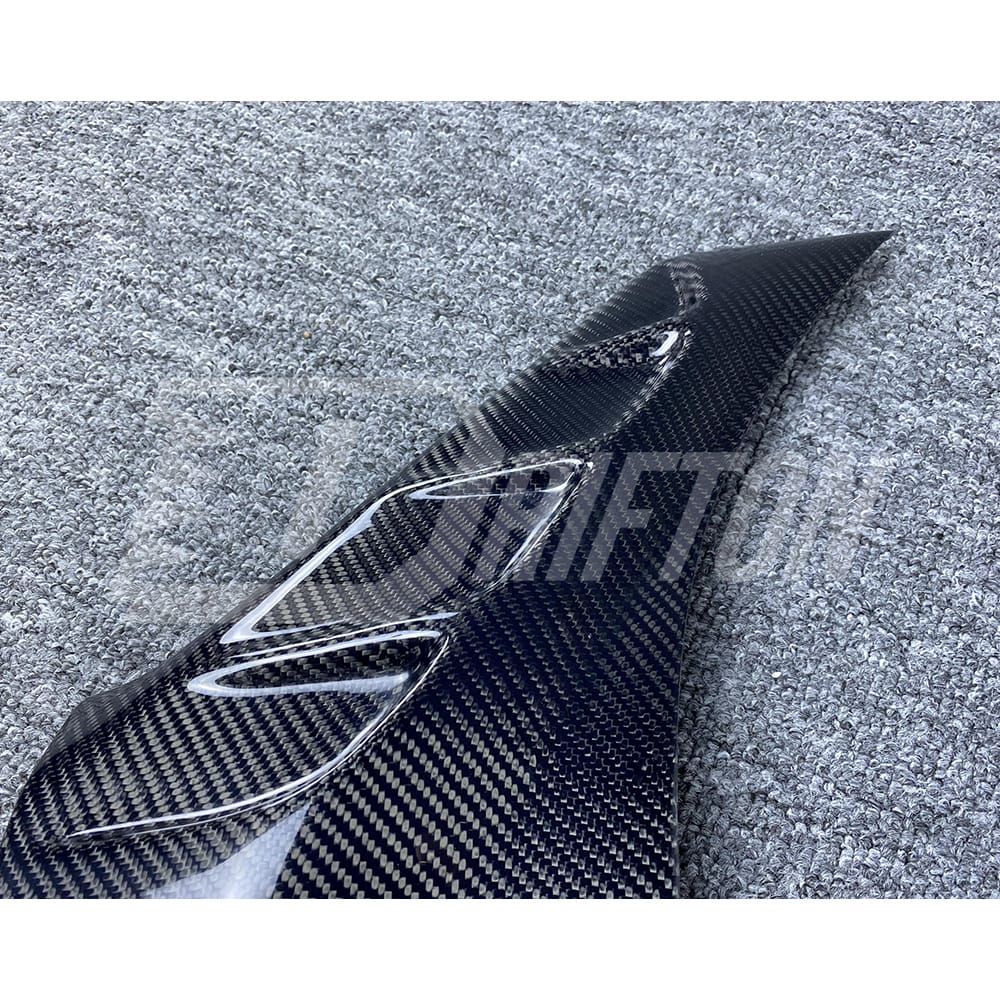 LD Style Carbon Fiber Fender Vent Cover Trim For BMW X6 G06 2019-2023