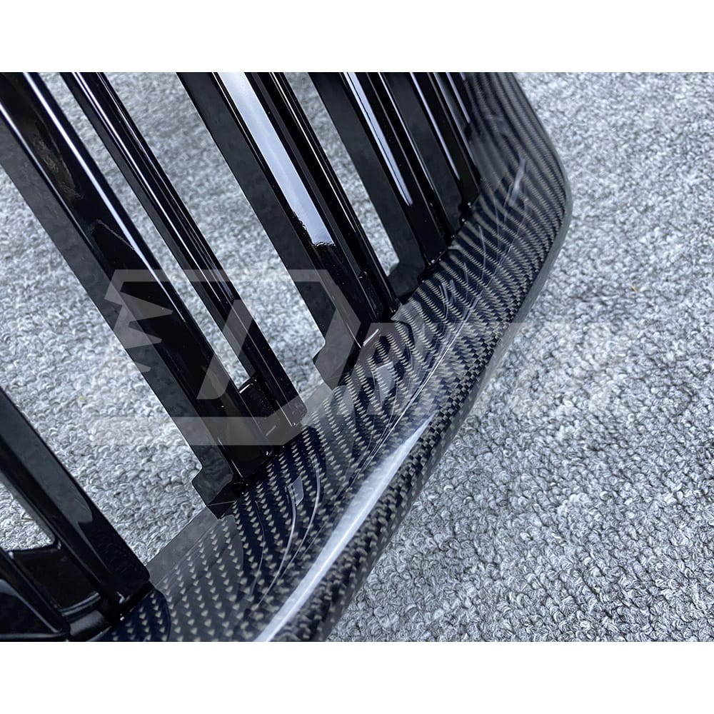 LD Style Carbon Fiber Front Grille For BMW X6 G06 2019-2023