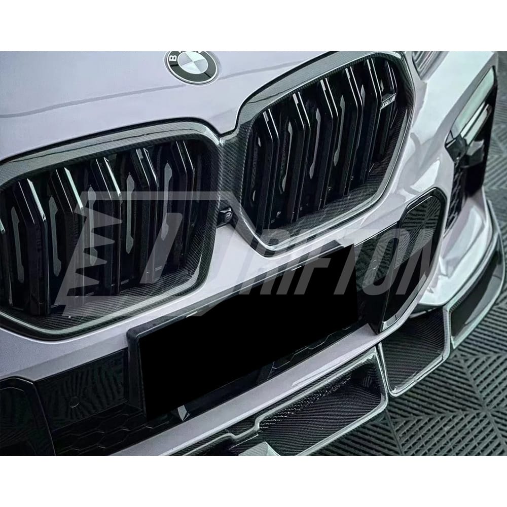 LD Style Carbon Fiber Front Grille For BMW X6 G06 2019-2023
