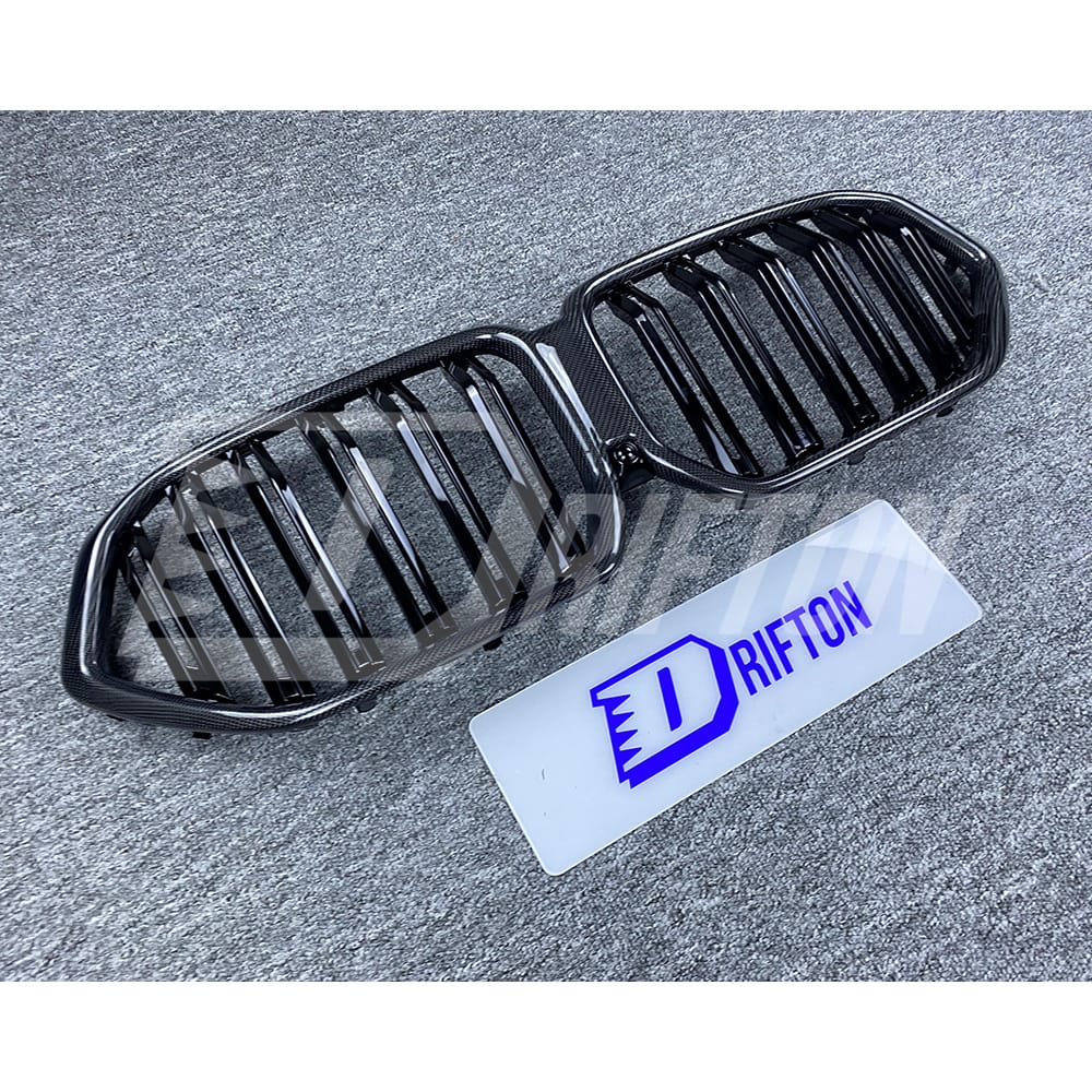 LD Style Carbon Fiber Front Grille For BMW X6 G06 2019-2023
