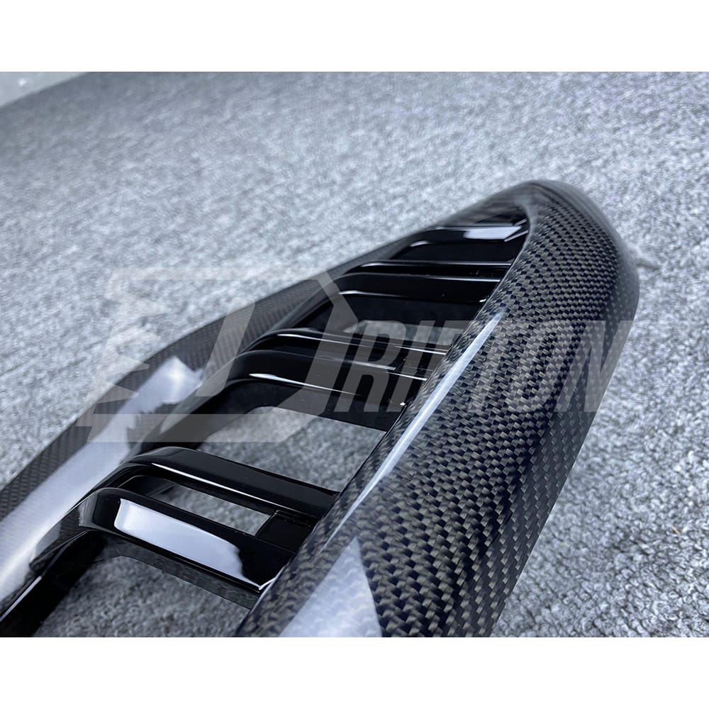 LD Style Carbon Fiber Front Grille For BMW X6 G06 2019-2023