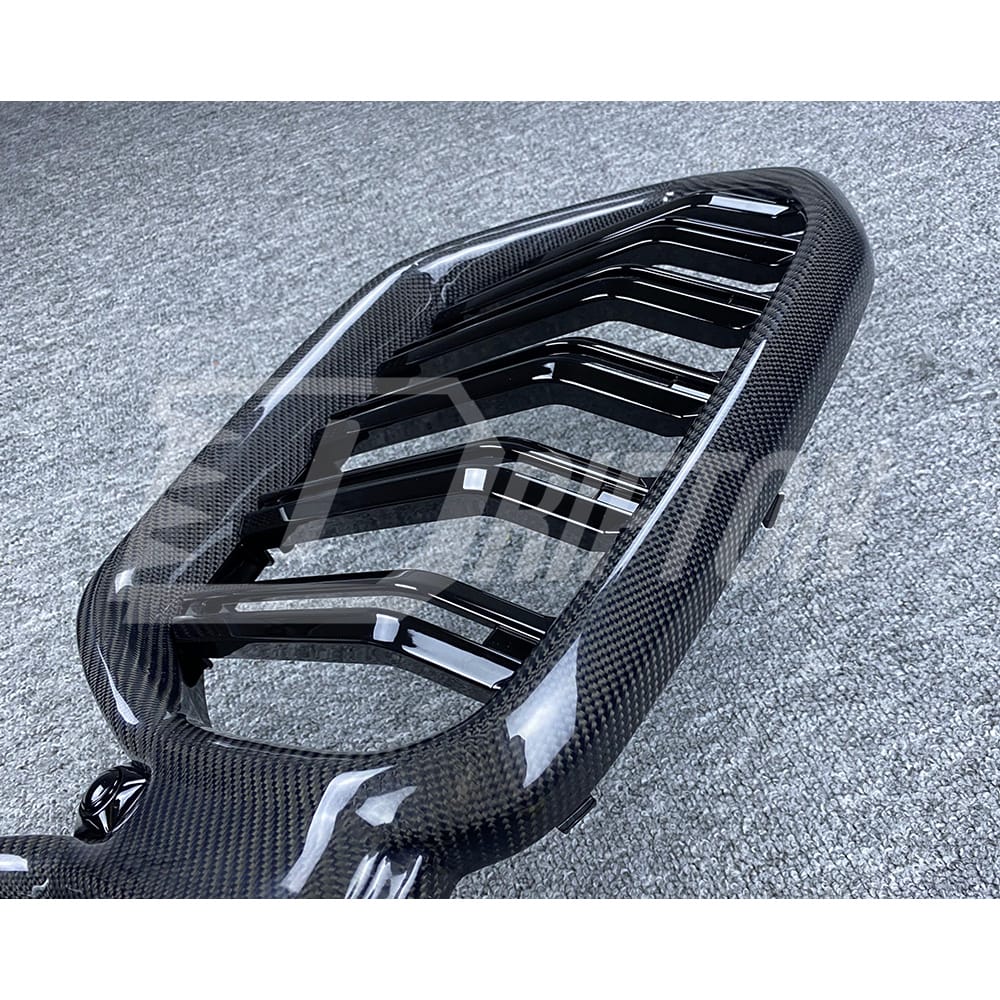 LD Style Carbon Fiber Front Grille For BMW X6 G06 2019-2023