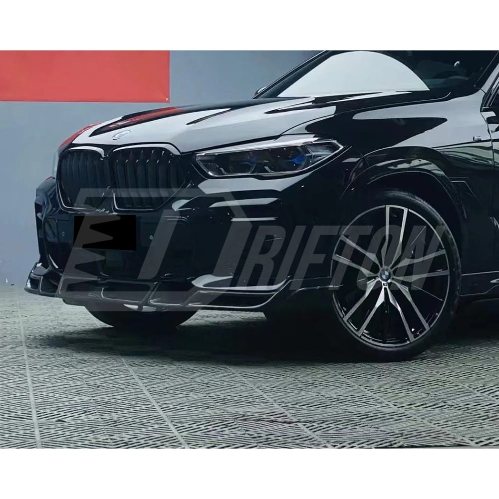 LD Style Carbon Fiber Front Lip For BMW X6 G06 2019-2023