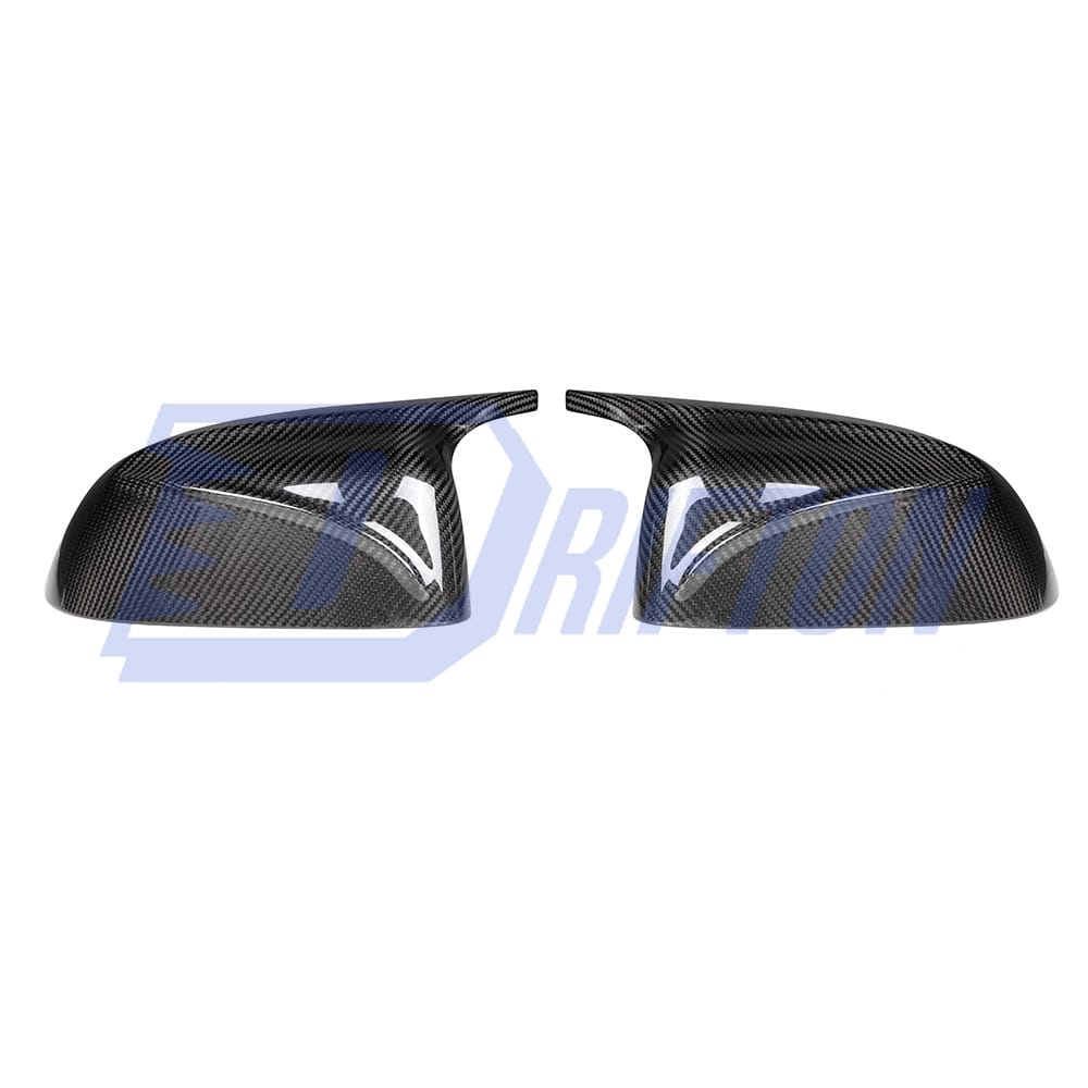 M Style Dry Carbon Fiber Replacement Side Mirror Cap For BMW X6 G06 2019-2023