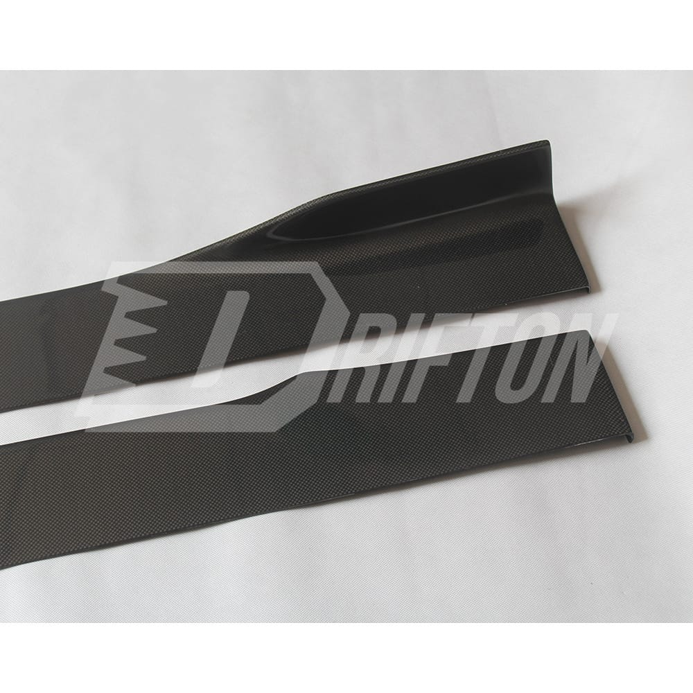 Carbon Fiber Side Skirt For INFINITI Q50L 2013-2024