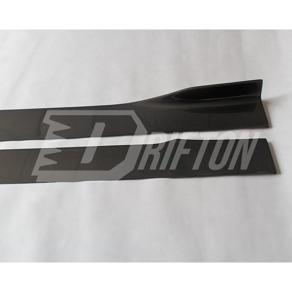 Carbon Fiber Side Skirt For INFINITI Q50L 2013-2024