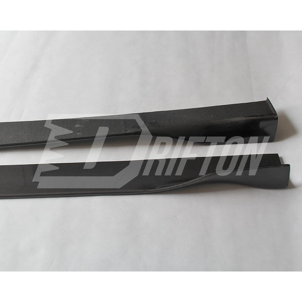 Carbon Fiber Side Skirt For INFINITI Q50L 2013-2024