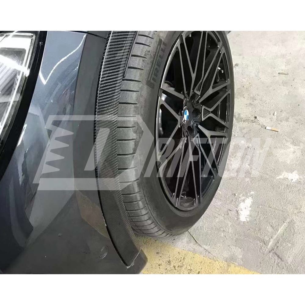 Carbon Fiber Wide Fender Wheel Flare Trim For BMW X6 G06 2019-2023
