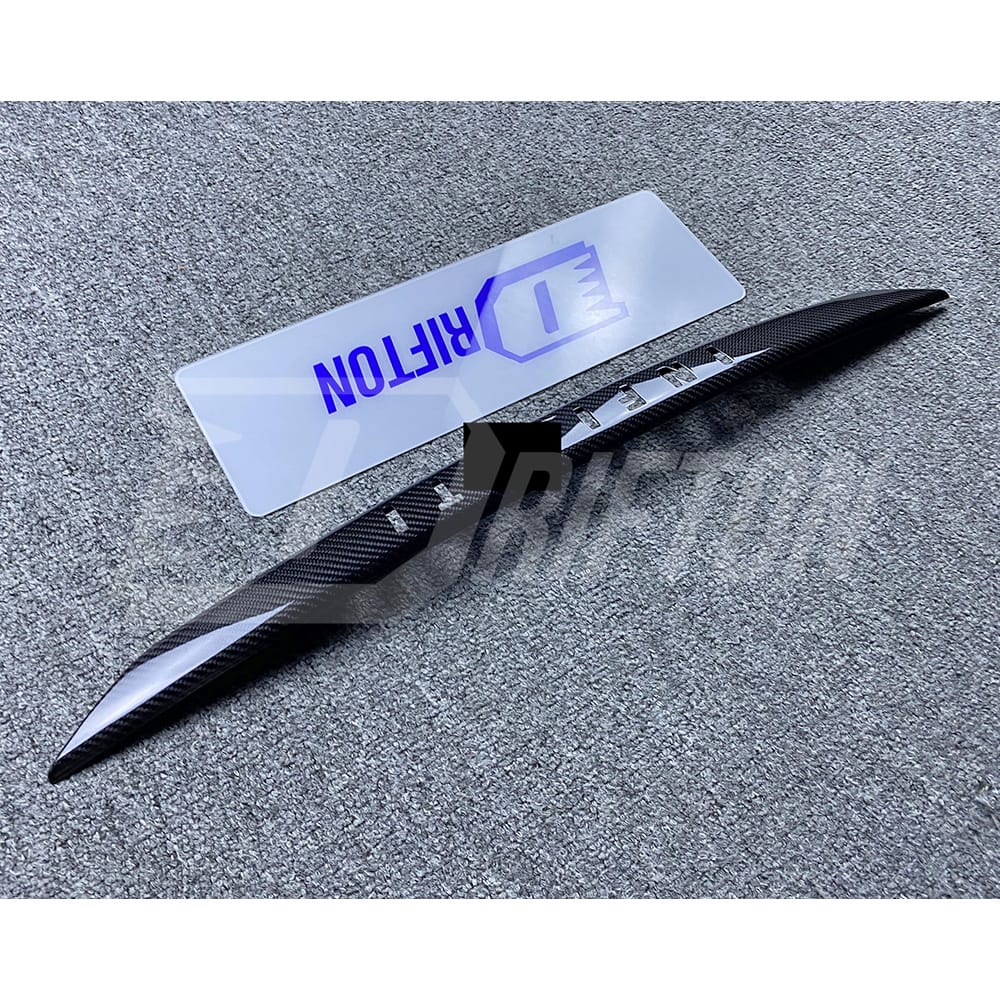 Dry Carbon Fiber Trunk Lid Cover Trim For INFINITI Q50 2018-2024