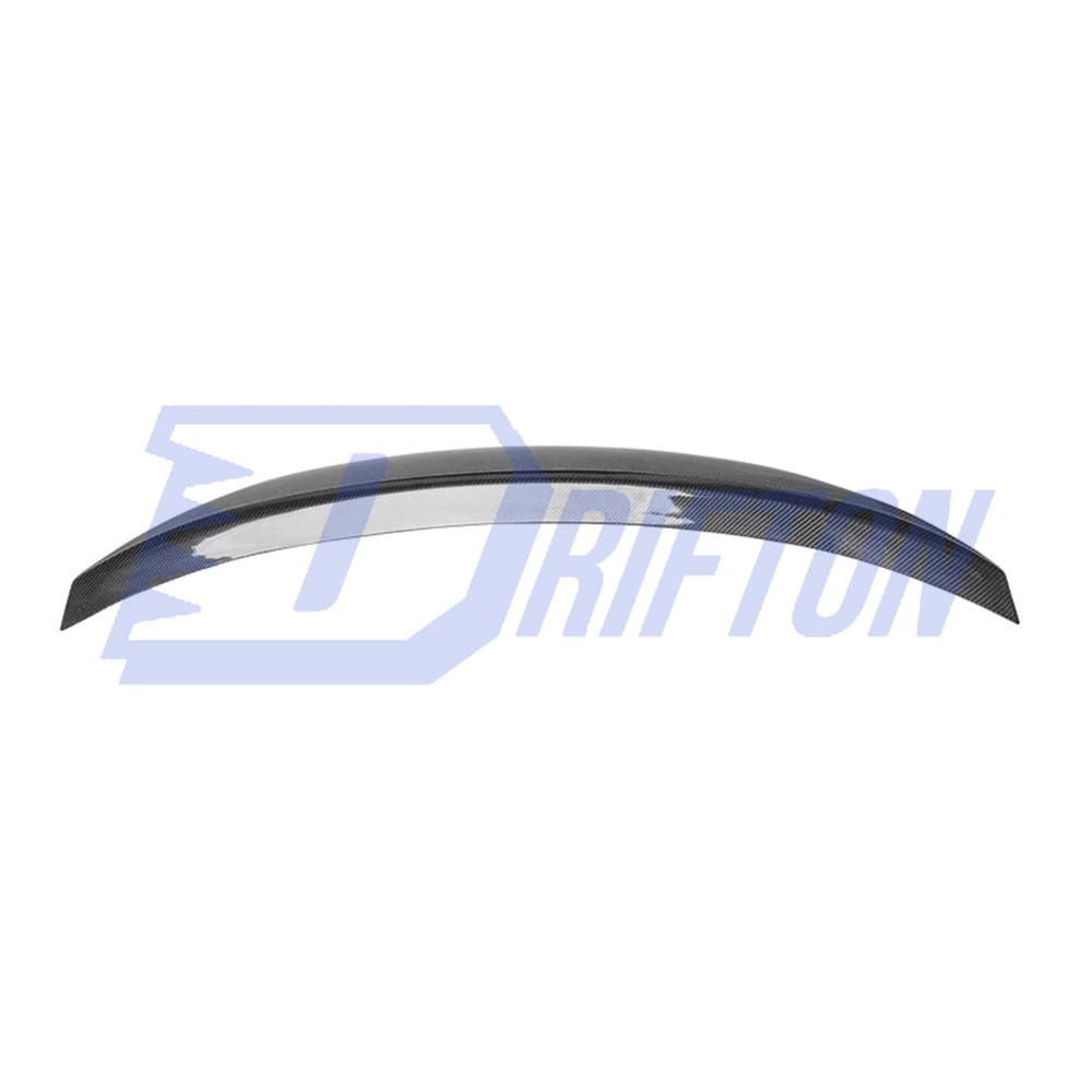 Ducktail Style Carbon Fiber Trunk Spoiler Rear Wing For Infiniti Q50 Q50S 2013-2024