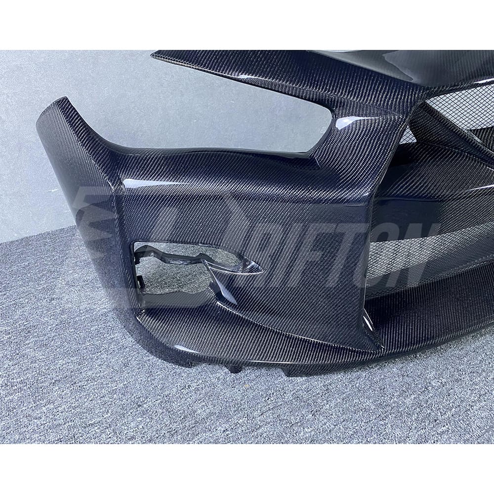 LB Style Full Carbon Fiber Front Bumper For INFINITI Q50 2013-2017