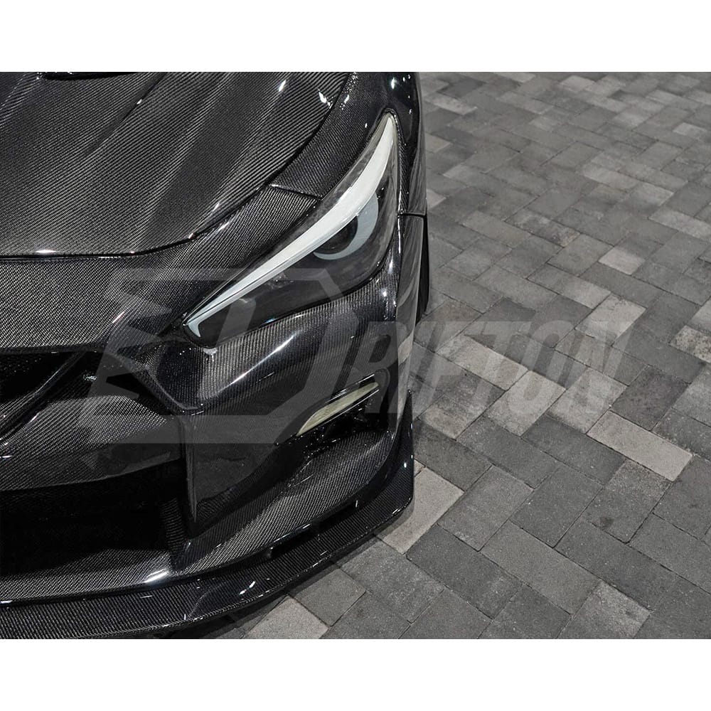 LB Style Full Carbon Fiber Front Bumper For INFINITI Q50 2013-2017