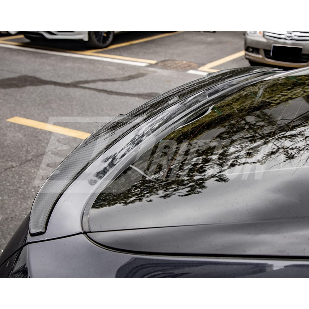M Style Carbon Fiber Rear Spoiler Trunk Wing For BMW X6 G06 2019-2023