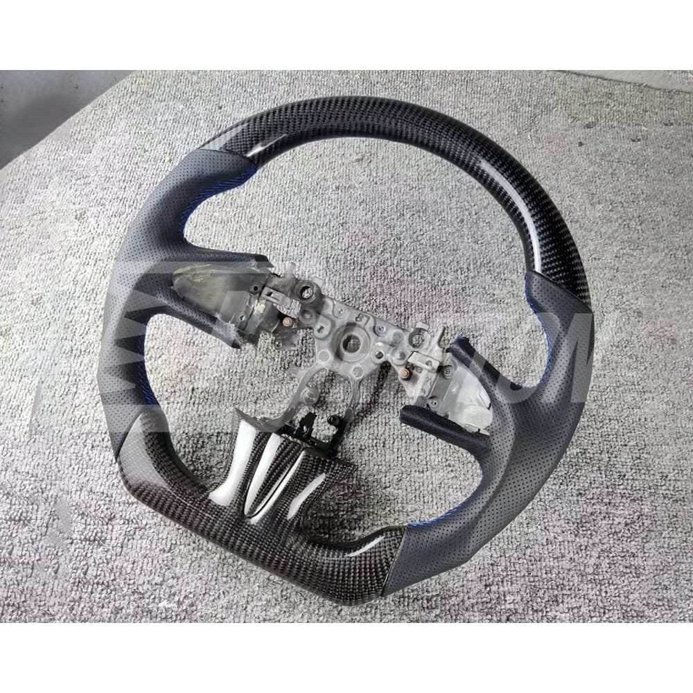 Oking V1 Style Custom Made Carbon Fiber Steering Wheel For Infiniti Q50 Q50S 2013-2017