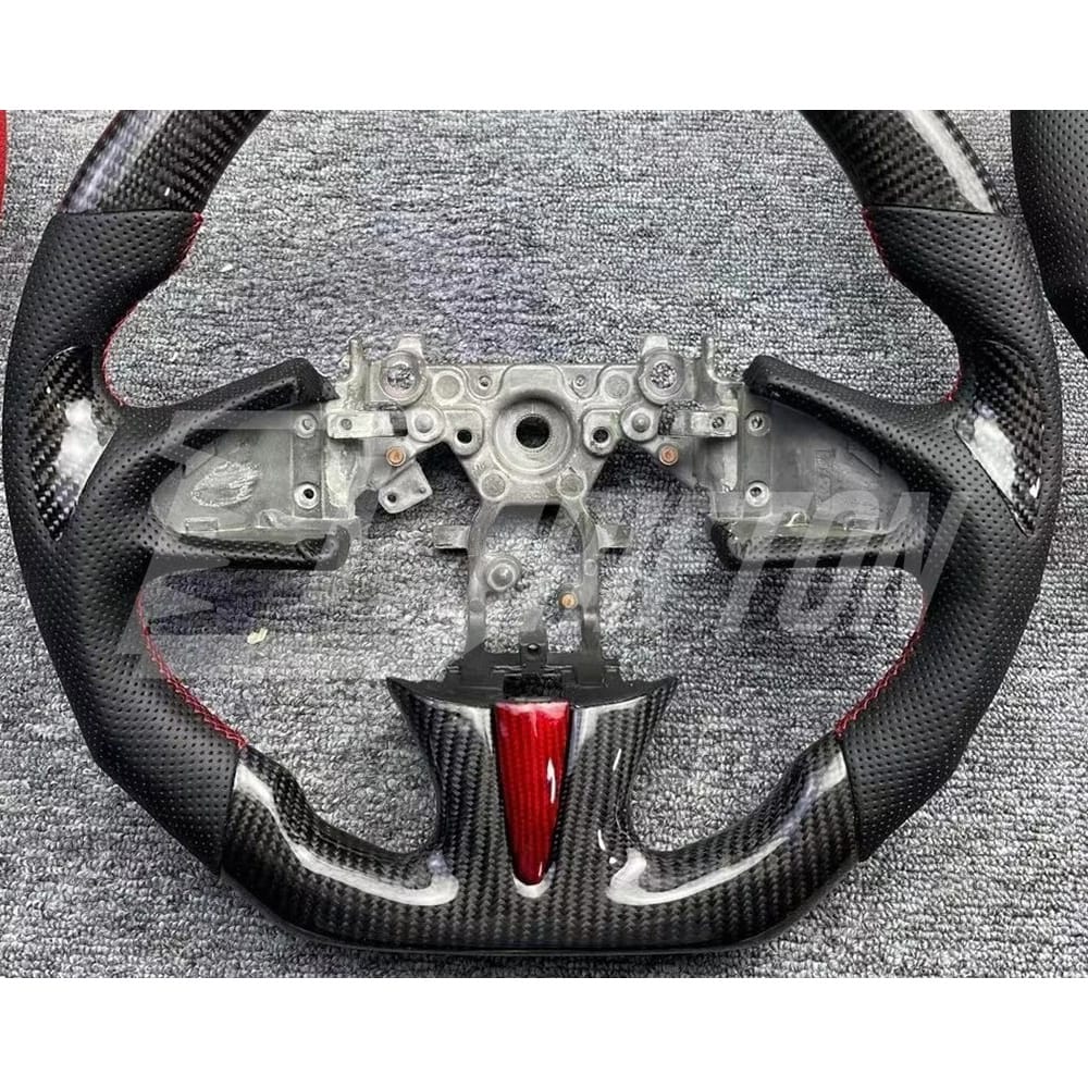 Oking V1 Style Custom Made Carbon Fiber Steering Wheel For Infiniti Q50 Q50S 2013-2017
