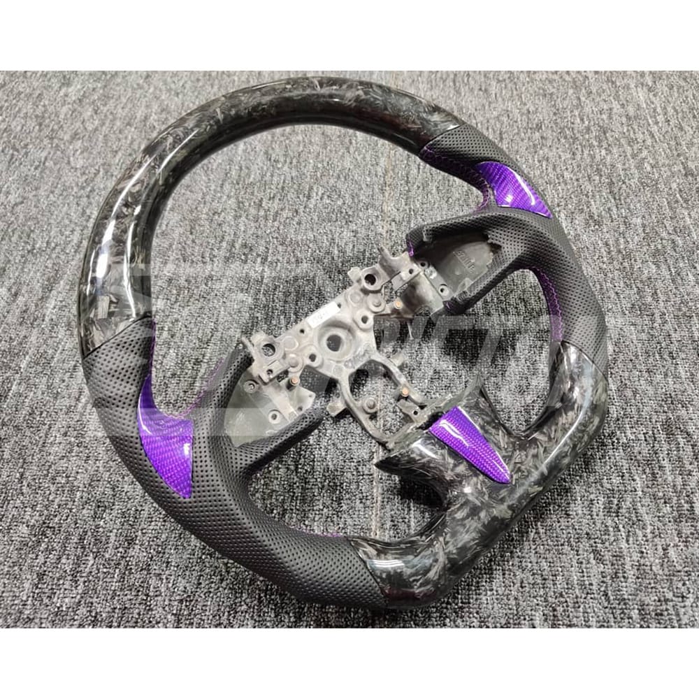 Oking V1 Style Custom Made Carbon Fiber Steering Wheel For Infiniti Q50 Q50S 2013-2017