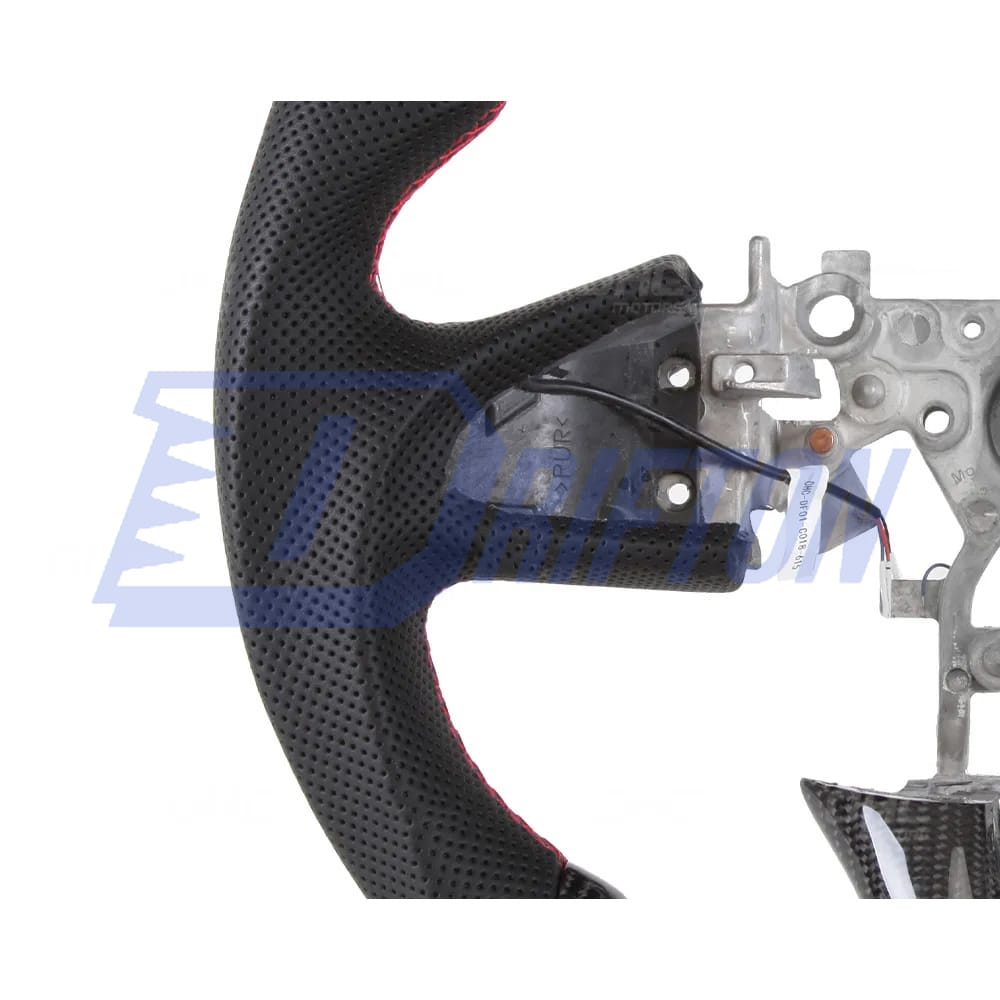 Oking V2 Style Custom Made LED Display Carbon Fiber Steering Wheel For Infiniti Q50 Q50S 2013-2017