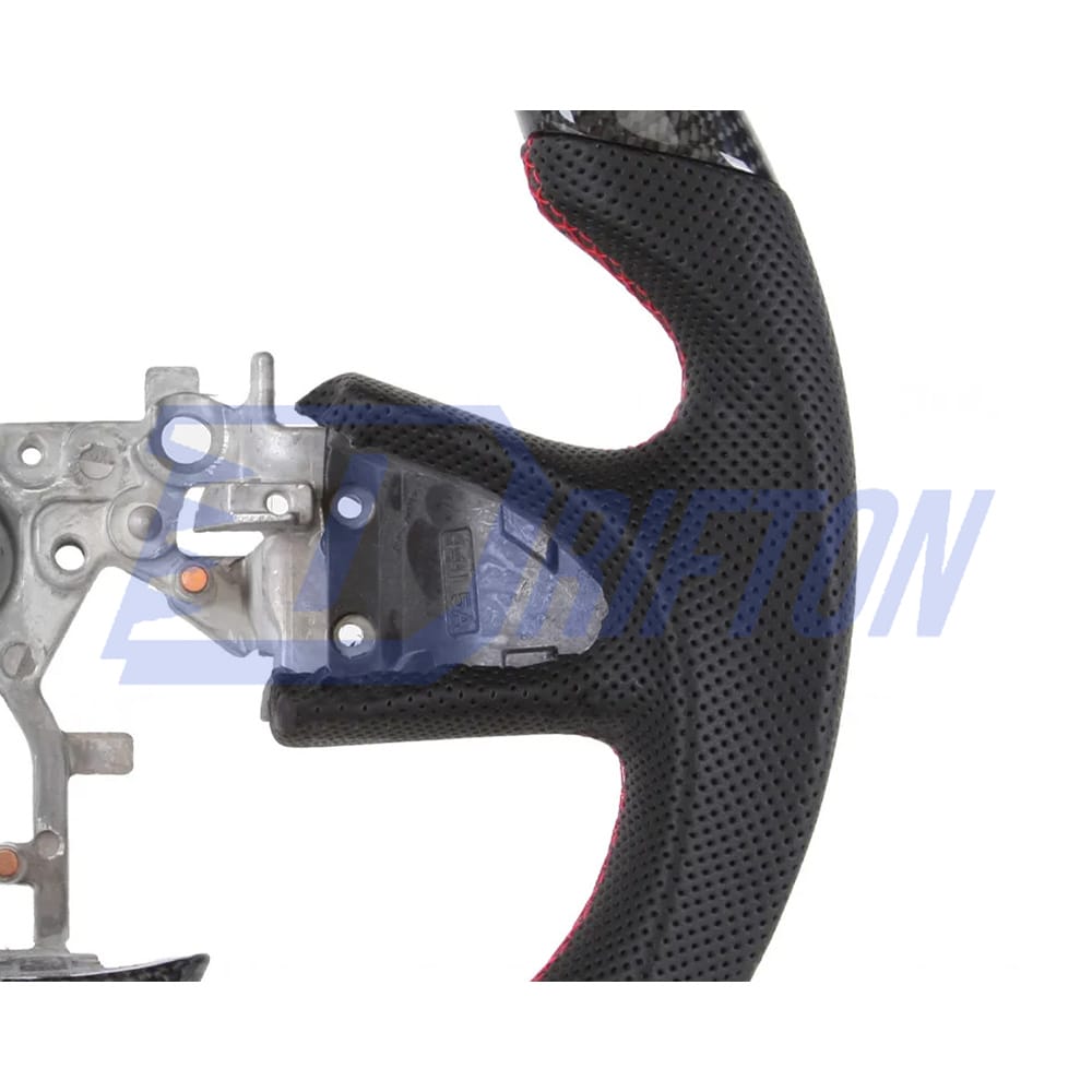 Oking V2 Style Custom Made LED Display Carbon Fiber Steering Wheel For Infiniti Q50 Q50S 2013-2017