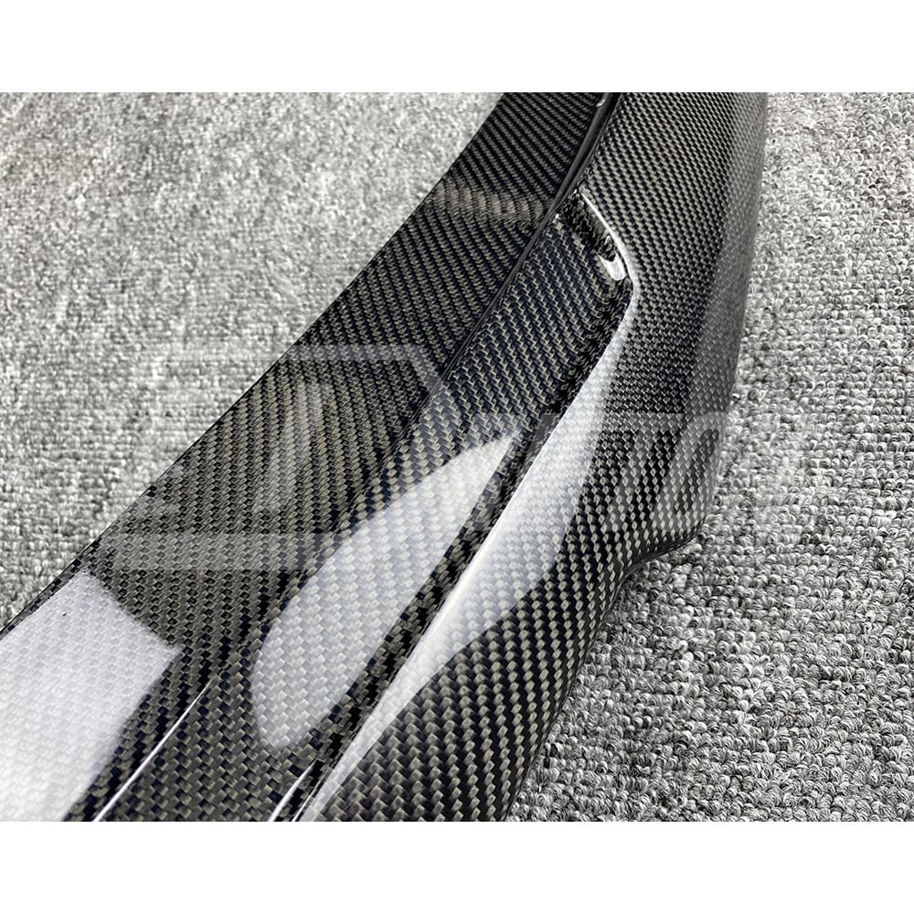 PSM Style Carbon Fiber Rear Spoiler Trunk Wing For INFINITI Q50 2013-2024