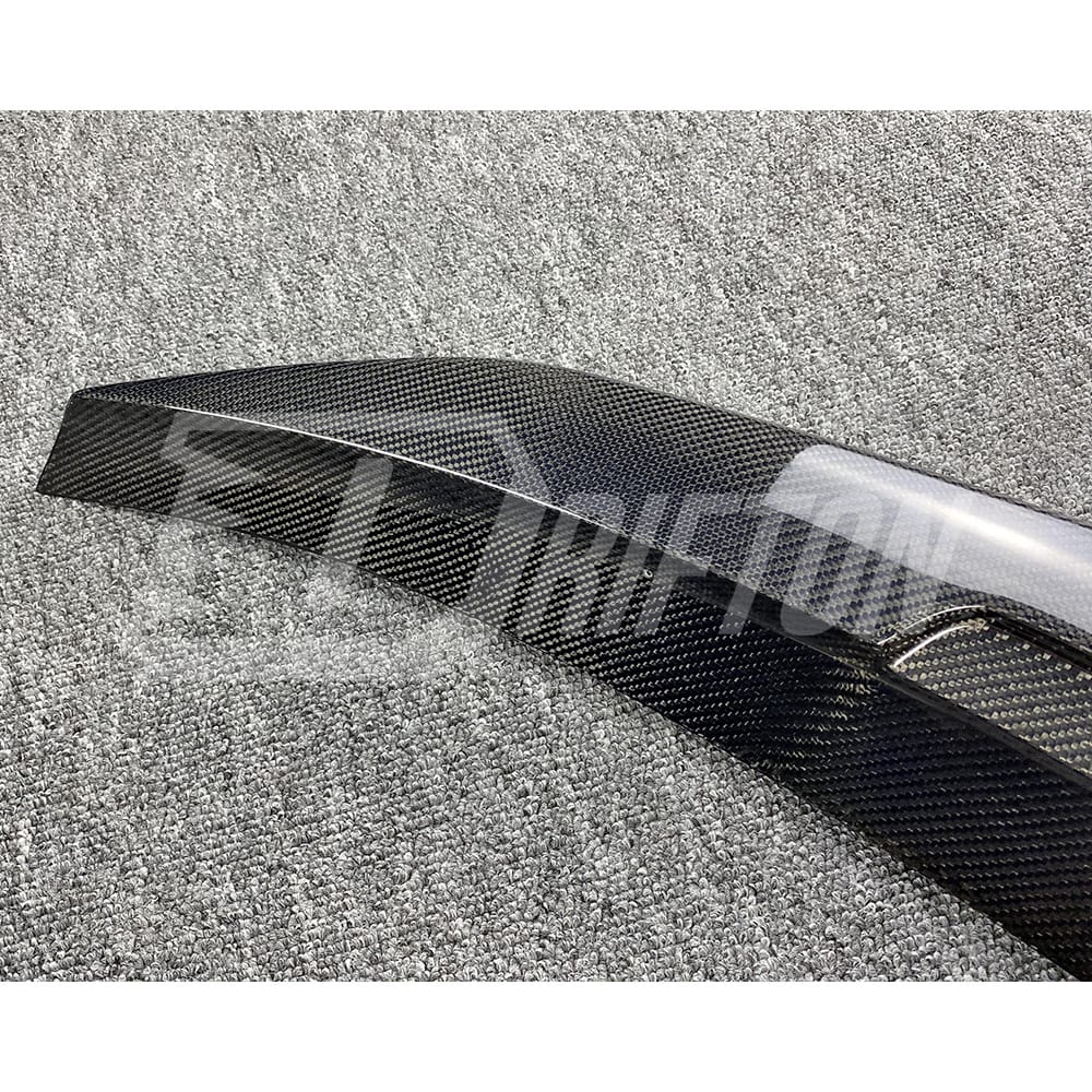 PSM Style Carbon Fiber Rear Spoiler Trunk Wing For INFINITI Q50 2013-2024
