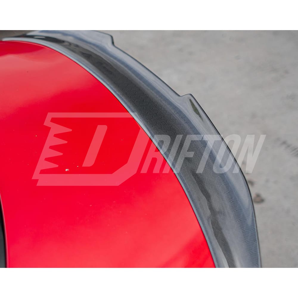 PSM Style Carbon Fiber Rear Spoiler Trunk Wing For INFINITI Q50 2013-2024