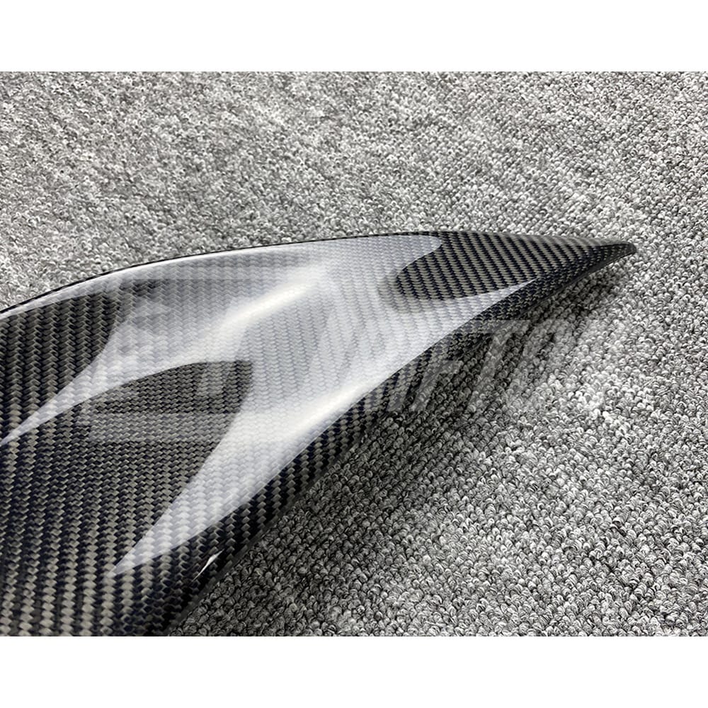 PSM Style Carbon Fiber Rear Spoiler Trunk Wing For INFINITI Q50 2013-2024