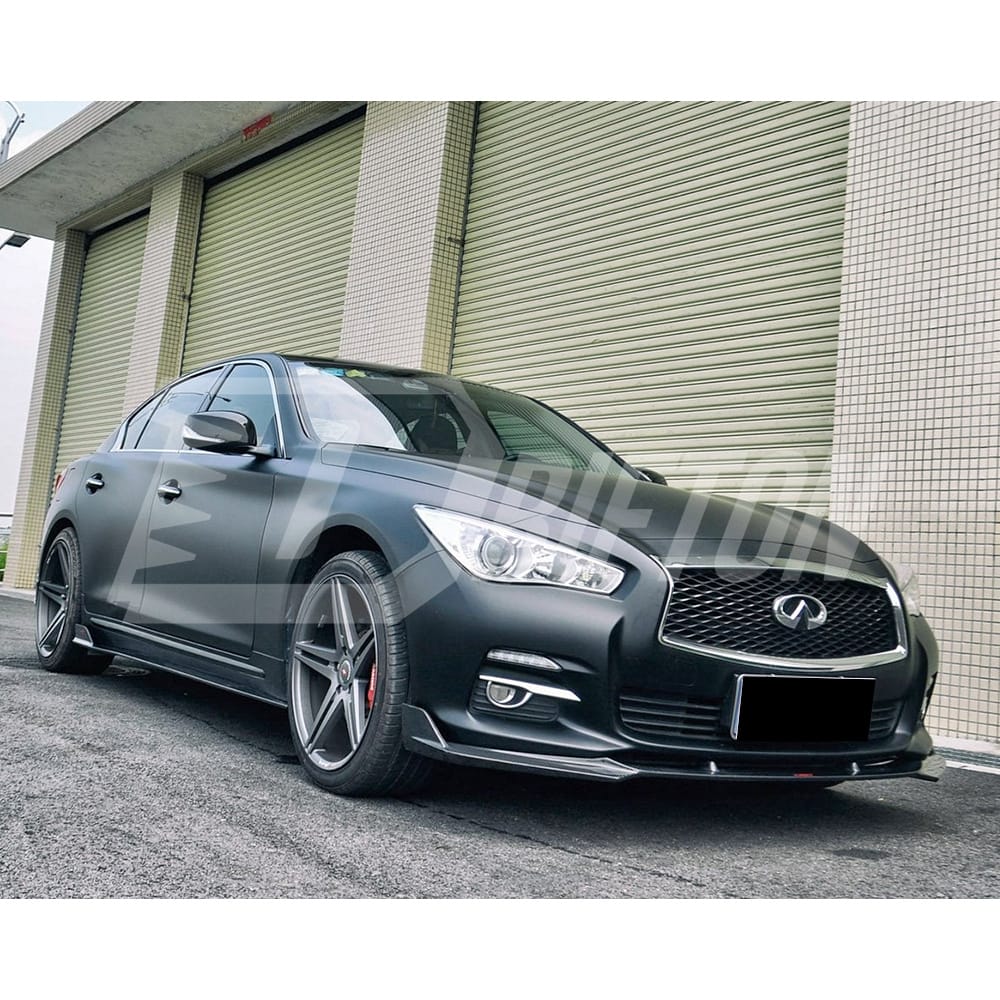 CMST Style Carbon Fiber Side Skirt For Infiniti Q50 2013-2024