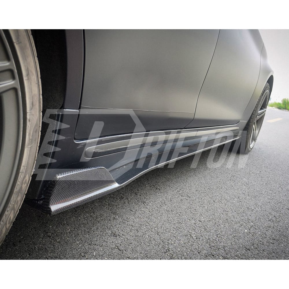 CMST Style Carbon Fiber Side Skirt For Infiniti Q50 2013-2024