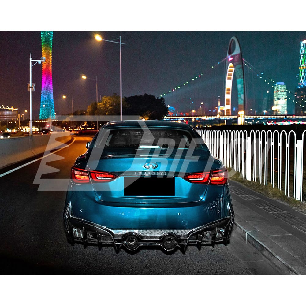 CMST Style Partial Carbon Fiber Body Kit For Infiniti Q50 2013-2024