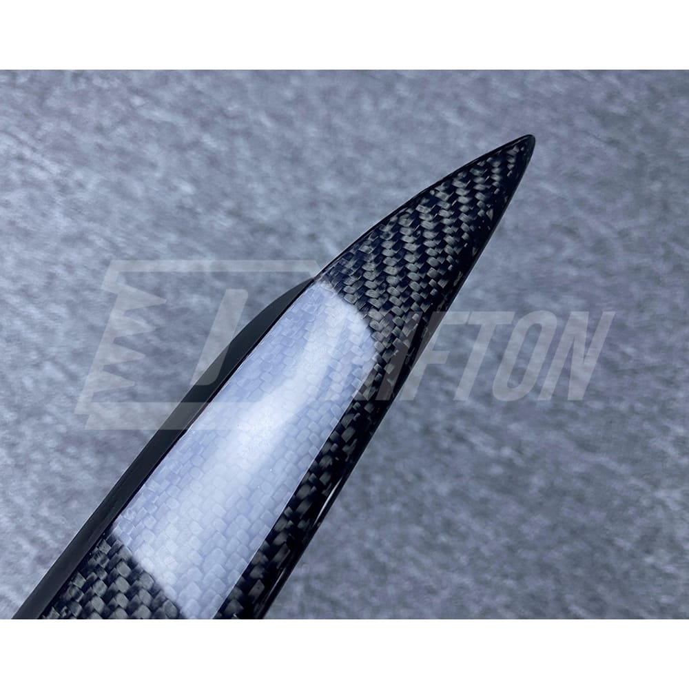 A Style Carbon Fiber Front Bumper Vent Trim For Alfa Romeo Giulia Base Ti 2016-2023