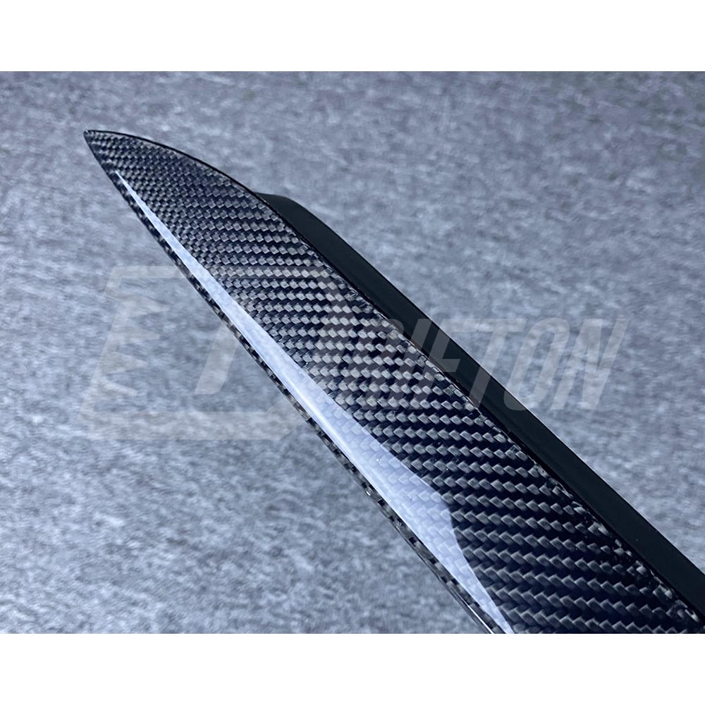 A Style Carbon Fiber Front Bumper Vent Trim For Alfa Romeo Giulia Base Ti 2016-2023