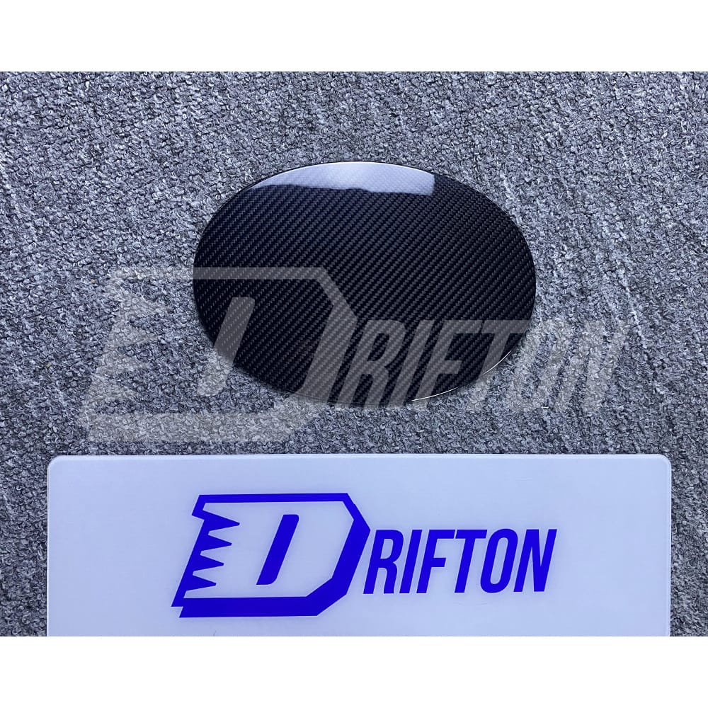 Dry Carbon Fiber Gas Fuel Filler Tank Cover For Alfa Romeo Giulia Quadrifoglio 2016-2023