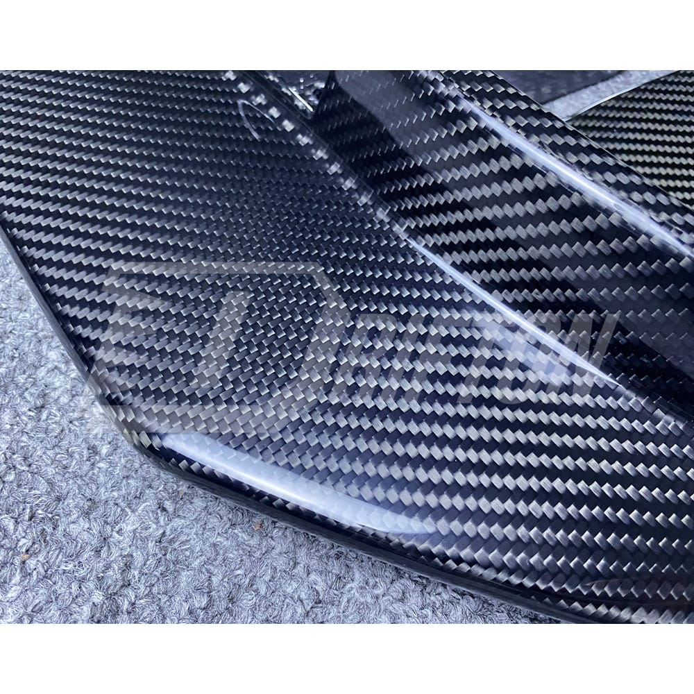 OEM Style Dry Carbon Fiber Front Lip For Alfa Romeo Quadrifoglio 2016-2023
