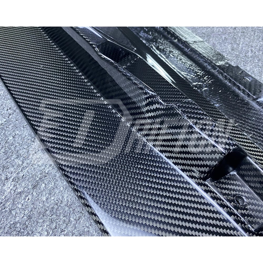 OEM Style Dry Carbon Fiber Front Lip For Alfa Romeo Quadrifoglio 2016-2023