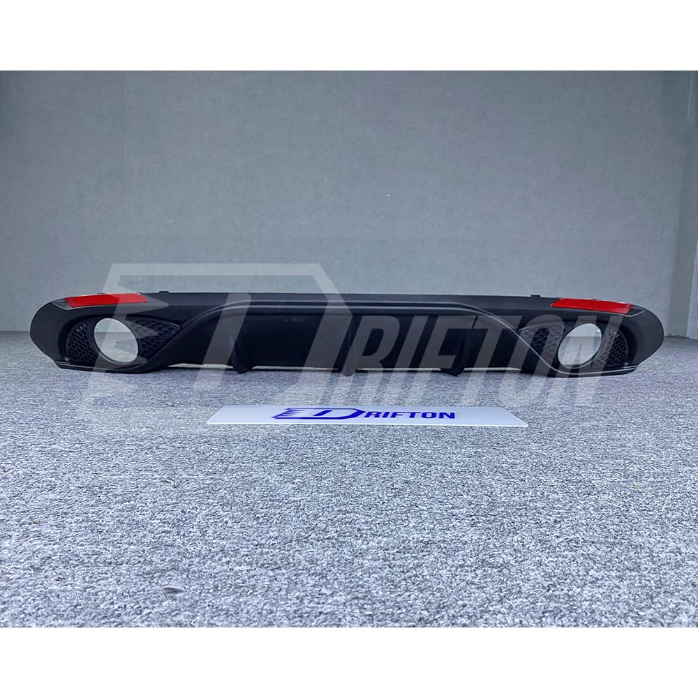 Plastic Rear Diffuser For Alfa Romeo Giulia Base Ti 2016-2023