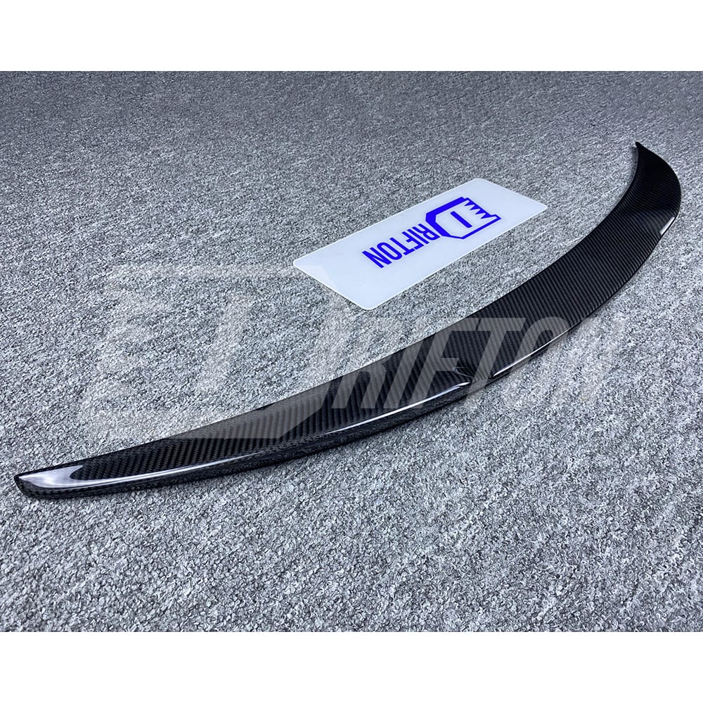 Quadrifoglio Style Dry Carbon Fiber Rear Trunk Wing Spoiler For Alfa Romeo Giulia 2016-2023