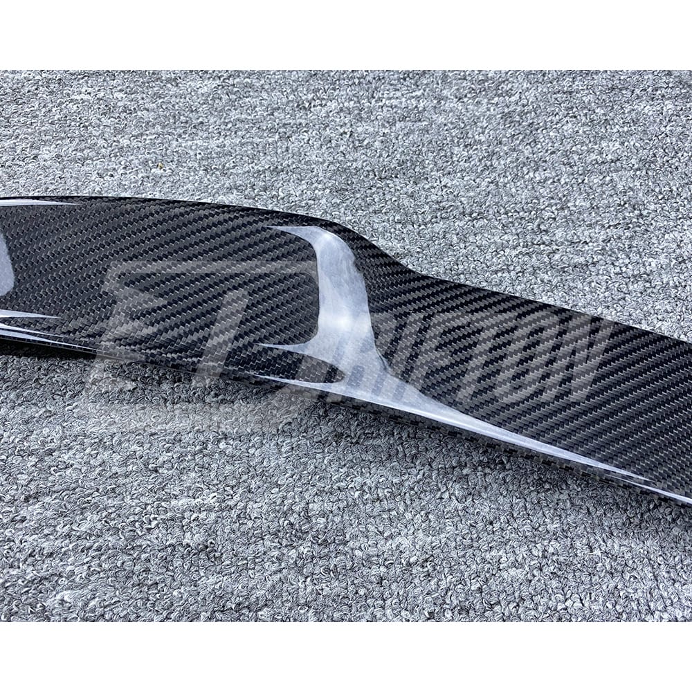 Quadrifoglio Style Dry Carbon Fiber Rear Trunk Wing Spoiler For Alfa Romeo Giulia 2016-2023