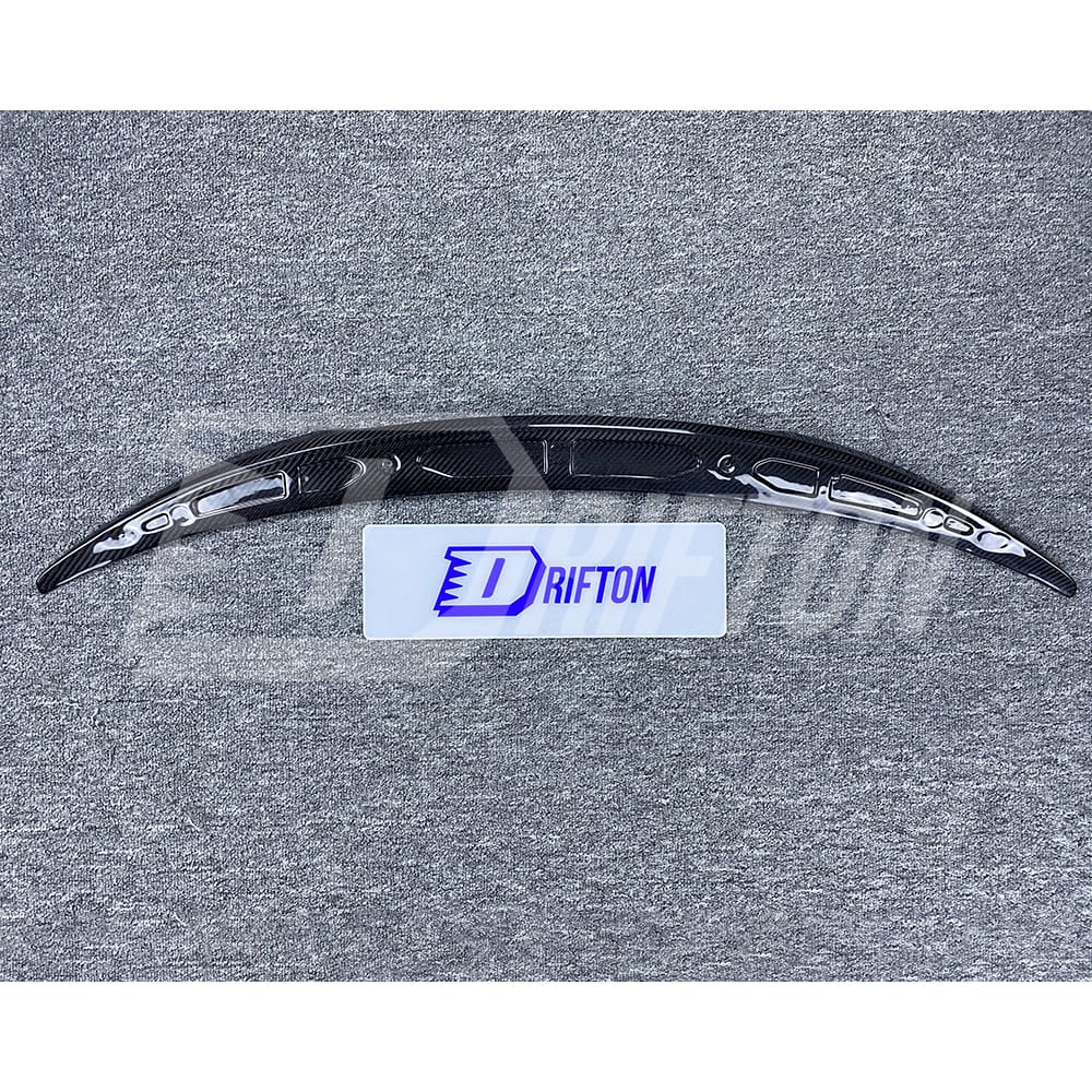 Quadrifoglio Style Dry Carbon Fiber Rear Trunk Wing Spoiler For Alfa Romeo Giulia 2016-2023