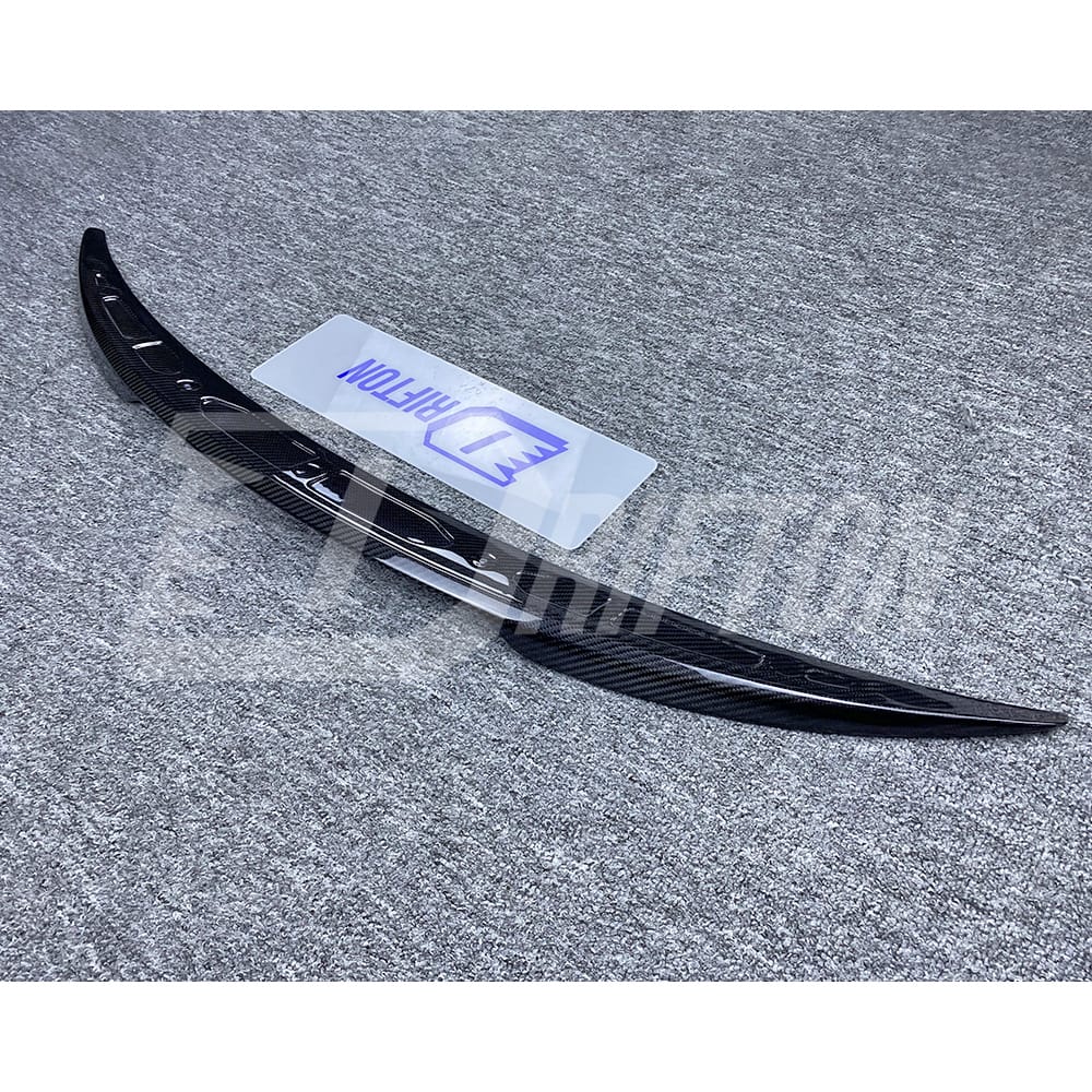 Quadrifoglio Style Dry Carbon Fiber Rear Trunk Wing Spoiler For Alfa Romeo Giulia 2016-2023