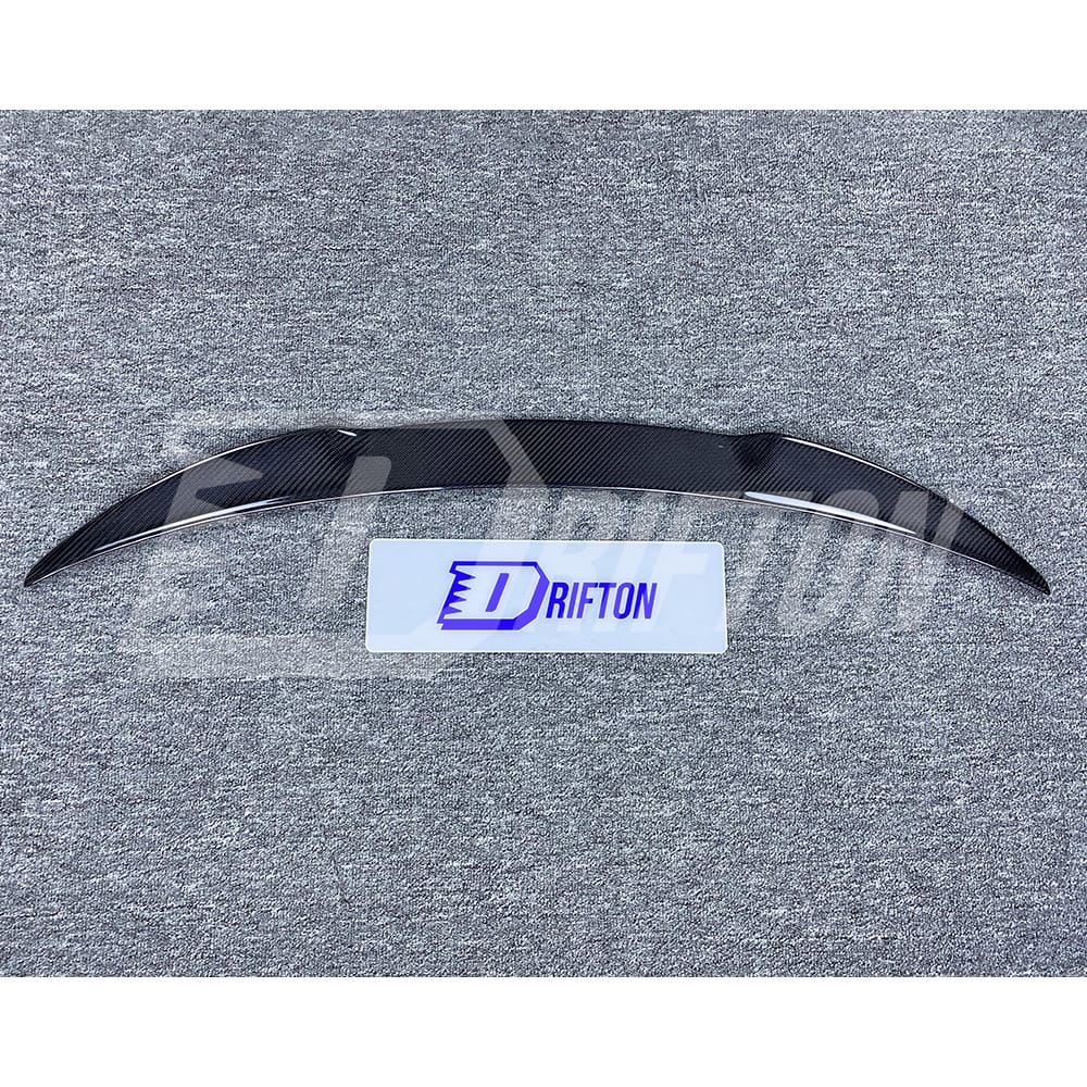 Quadrifoglio Style Dry Carbon Fiber Rear Trunk Wing Spoiler For Alfa Romeo Giulia 2016-2023