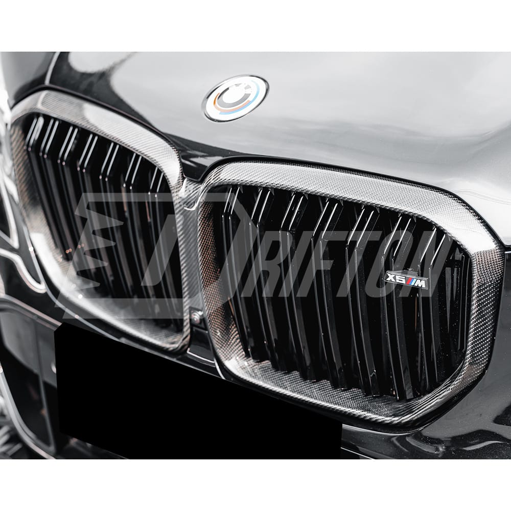 Carbon Fiber Front Grille For BMW X5 G05 2019-2023
