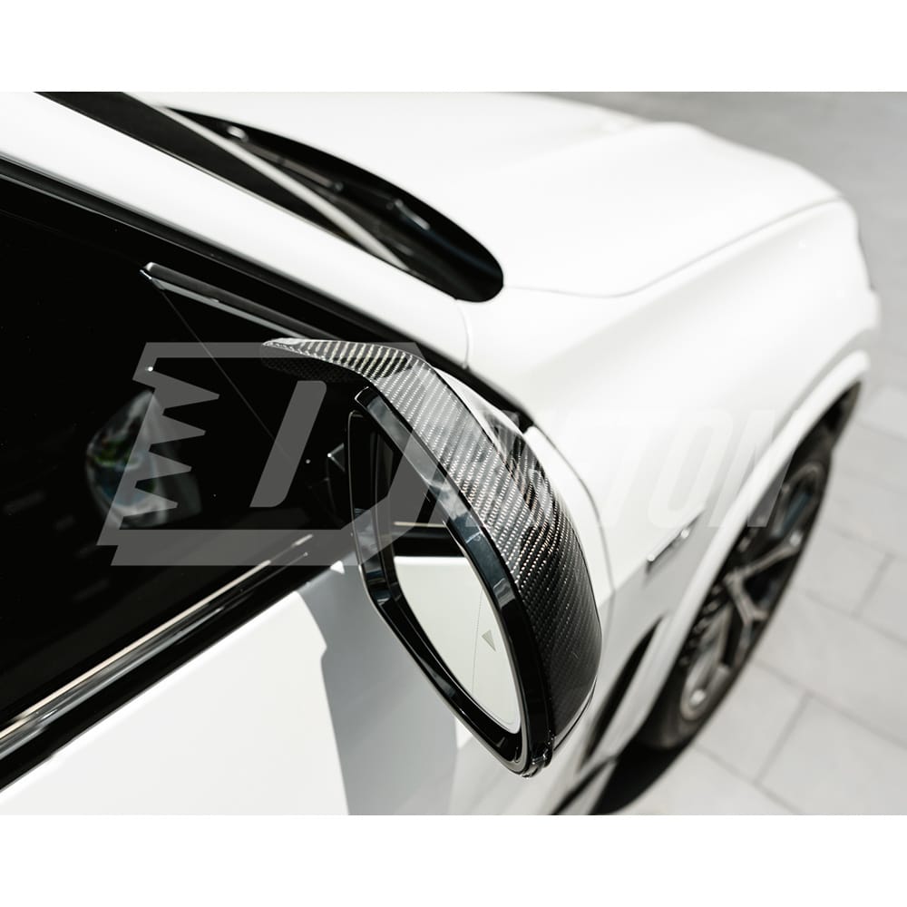 Carbon Fiber Replacement Side Mirror Cover For BMW X5 G05 2019-2023