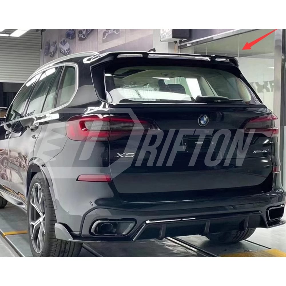Carbon Fiber Roof Spoiler For BMW X5 G05 2019-2023