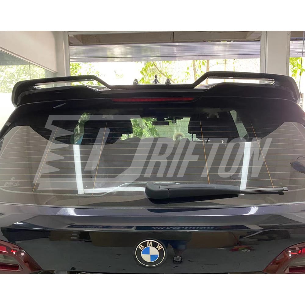 LD Style Carbon Fiber Roof Spoiler For BMW X5 G05 2019-2023