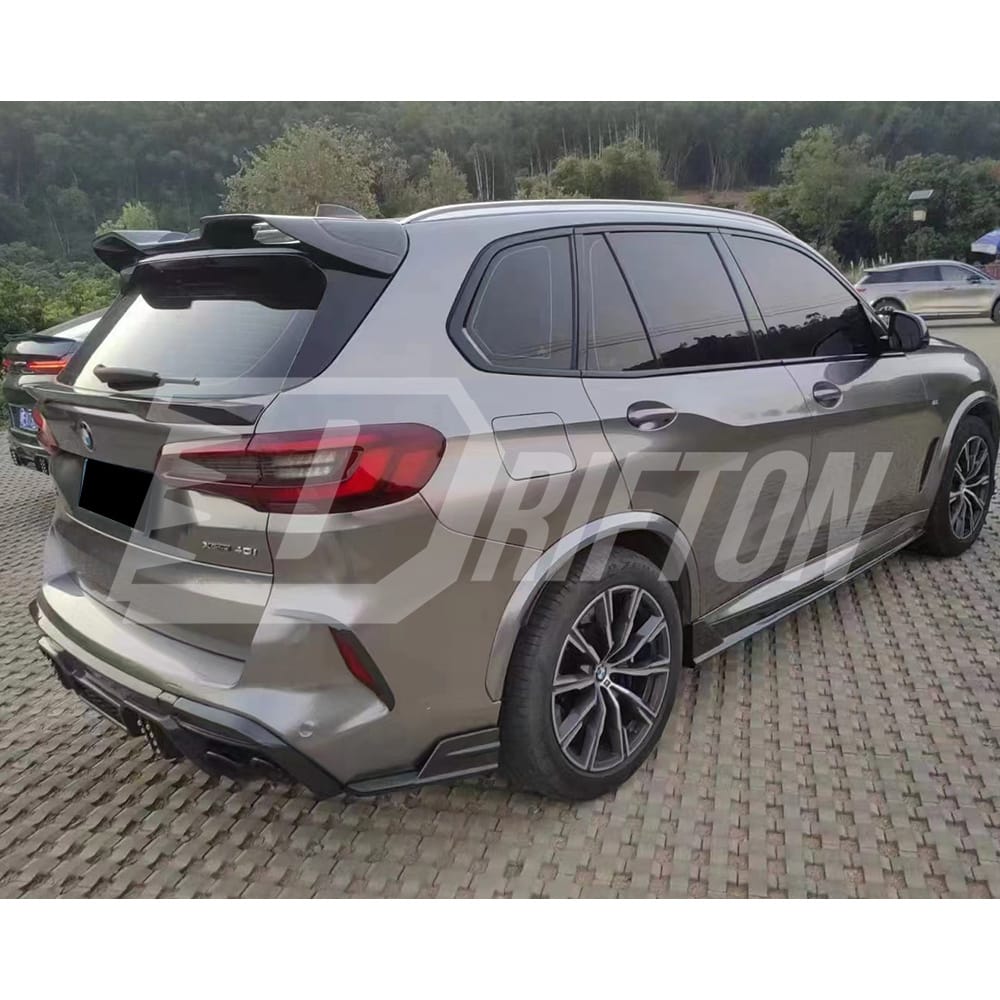 LD Style Carbon Fiber Roof Spoiler For BMW X5 G05 2019-2023